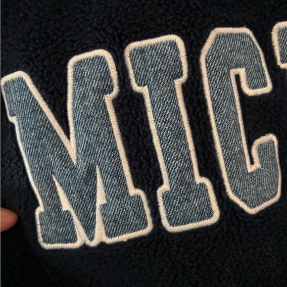 Disney Mickey Mouse Fleece hoodie jacket- full zip with pockets - Extra Large - Picture 3 of 4